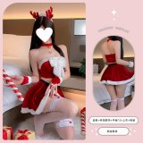 Red Butterfly Christmas Set [Includes Hair Accessory] Gift Box (2 pieces)