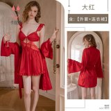 Bright red (dress)