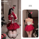 Red [skirt + choker + headband + gloves]