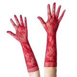 Fiery Red ◆ Sexy Assassin 【Lace Gloves】