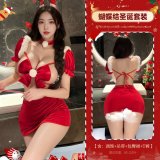 6921183363246 Red [Necklace + Camisole + Bodycon Skirt + T-shirt]