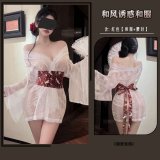 Red [outer robe + belt]