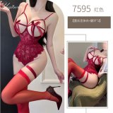 Red + red stockings