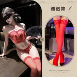 Red suit + red stockings