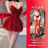 Red + matching stockings