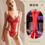 Red + red stockings