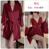 Red single skirt with padding