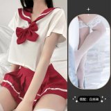 Red and white stockings