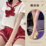 Red and white stockings