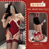 S23 outfit + W19 red-trimmed black stockings