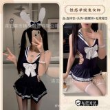 Sexy sailor suit + matching stockings