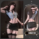 Sea salt clam clam ~ [Top + Skirt + Bow Tie + T-shirt]