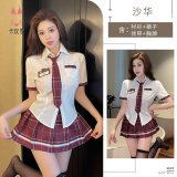 Shahua (Tie + Shirt + Name Badge + Skirt)