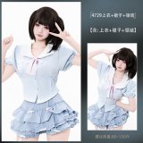 4729 [Top + Skirt + Bow Tie]