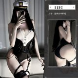 Seductive Police Officer Outfit [Bodysuit + Straps]