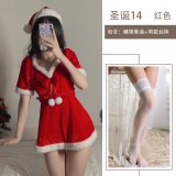 Nightgown + hat + white stockings