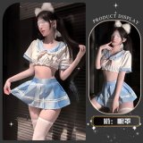 Soap cotton pleats + eye mask