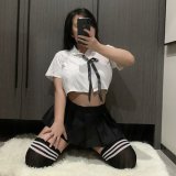 Student JK style + student socks + underwear