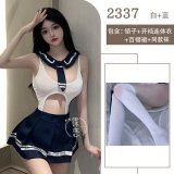 School uniform + all-white school socks