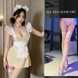 Sweet maid + white flat socks