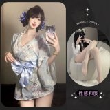 Tokyo Girl - Blue + White Fishnet Stockings