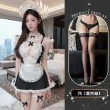 Uniform + Black Stockings