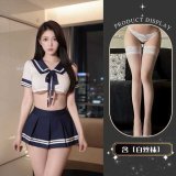 Uniform + white stockings