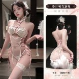 6921183366643 Pink [Cheongsam + T-shirt]
