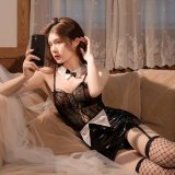 2291 [Set + W3 Fishnet Stockings]