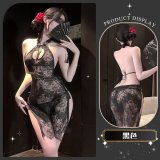 Wanwan's Garment* Black [Cheongsam + T-shirt]
