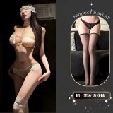 White + Black Boundless Stockings