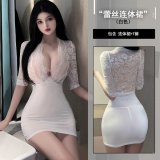 White pencil skirt