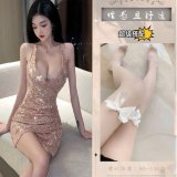 Picture set + white bow-tie stockings