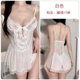 White stockings with white bow