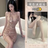 Picture set + white fishnet stockings