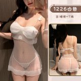 white nightgown