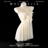White nightgown + T-shirt