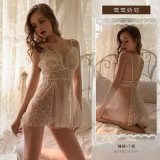 White nightgown + T-shirt