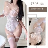 White bodysuit (socks not included)