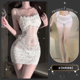White + white bodysuit