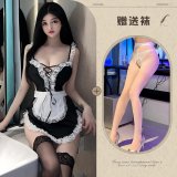 Picture set + white open-crotch socks