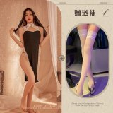 Picture set + white stockings