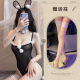 Suit + white stockings