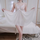 White + white fishnet stockings