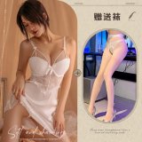 White + white open crotch