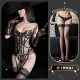 Slim and supple body + black stockings