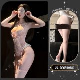 Kotobuki's swaying figure~ + white bodysuit stockings