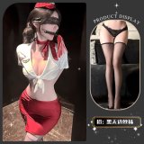 Xiaoyun Lianmian*Red + Black Boundless Stockings