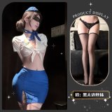 Xiaoyun Lianmian*Blue + Black Boundless Stockings