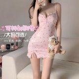 Little Cherry (without bra padding) + White open-crotch socks